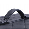 Składany DUŻY organizer do bagażnika auta pikowany kuferek pojemnik torba, czarny