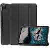 Etui Smart Case do Nokia T20, czarne - ochronne z podstawką, dostęp do portów i przycisków