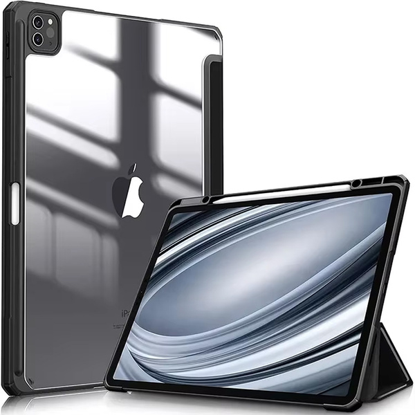 Hard Crystal Case for iPad Pro 13th Gen. 5 2024 (Black)