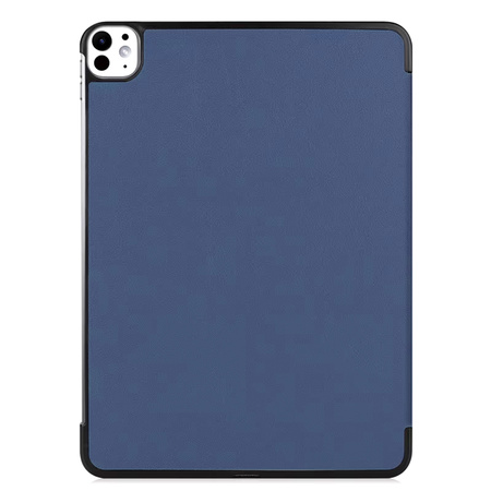 Puzdro Smart Case obal na iPad Pro 13 Gen 5 A2925 A2926 A3007 / Gen. 5 A2925, tmavomodré - ochranné