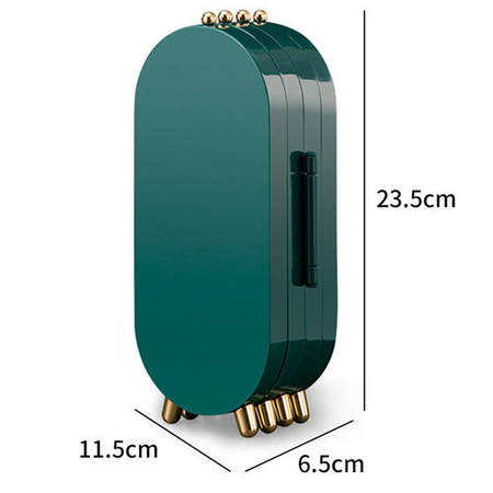 JANE compact jewelry box organizer two compartments minimalist style