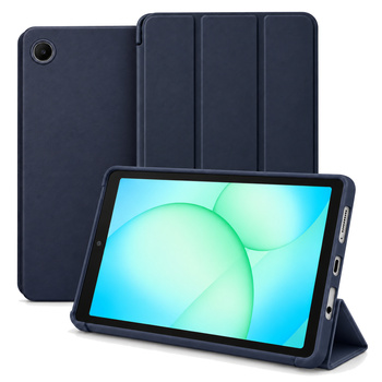 Etui Smart do Galaxy Tab A11 X135/X133 A9 SM-X115/SM-X110 z klapką - granatowe