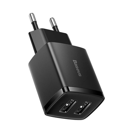 Ładowarka sieciowa Baseus Compact Quick Charger (Czarna)