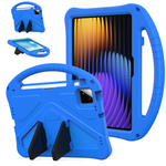 Puzdro FunColor na Xiaomi Pad 7 / Pad 7 Pro 11.2 pancierové / Xiaomi Pad 7 Pro, modré - ochranné so stojanom