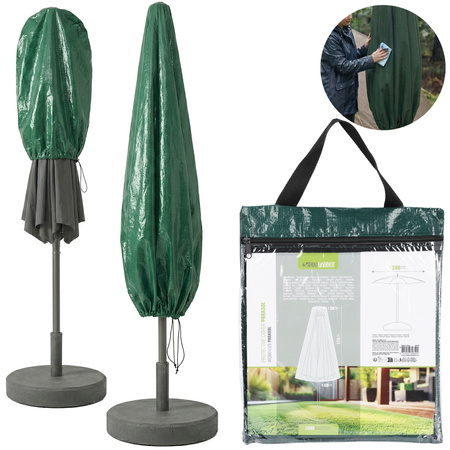 Pokrowiec ochronny na parasol ogrodowy wodoodporny osłona futerał  +TORBA