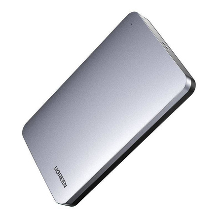 Ugreen pocket hard disk case 2.5 '' SATA 3.0 6Gbps gray + cable USB - USB Type C 0.5m (CM300)