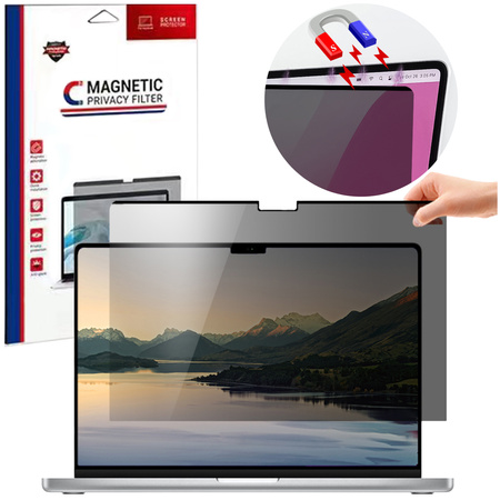 Filtr magnet prywatyzujący MacBook Air 13 M2/M3/M4