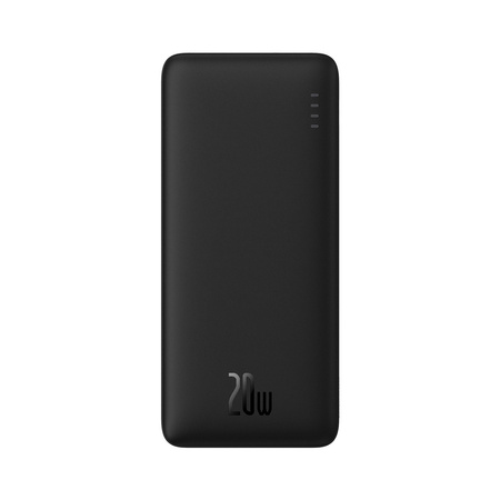 Baseus Airpow 20W 10000mAh Power Bank with Baseus Simple Series USB-A - USB-C 30 cm Cable - Black