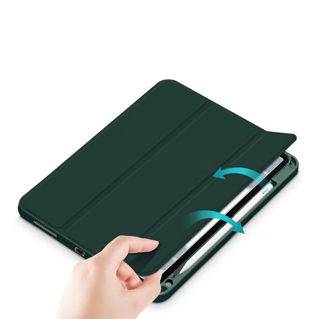 Smart Pencil Case Apple iPad 10.9 10 GEN 2022 / iPad 11 A16 11GEN 2025 -D.Green