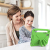 Etui z uchwytem FunColor do Lenovo Tab M9 9 2023 TB310, czerwone - ochronne z podstawką