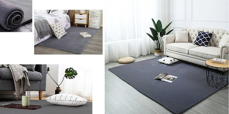 Rabbit Strado room rug 200x300 DeepGrey (Gray)