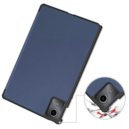Puzdro Smart na Lenovo Tab M11 10.95 11 TB330 / Tab M11, tmavomodré - ochranné so stojanom