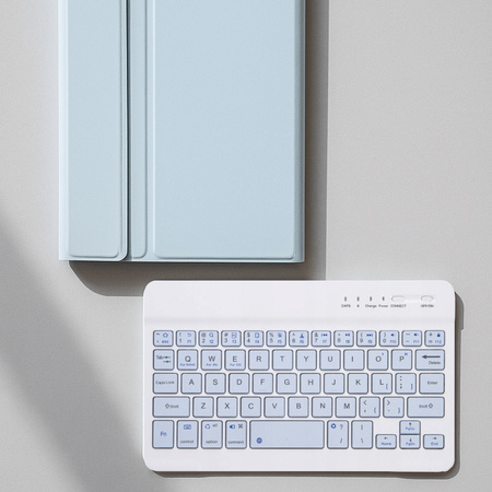 Bluetooth Keyboard Case for Samsung Galaxy Tab A9 8.7 CFX110 (Blue)
