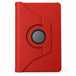 Etui obrotowe do Samsung Galaxy Tab A11 X135/ X133 A9 SM-X115/X110 - czerwone