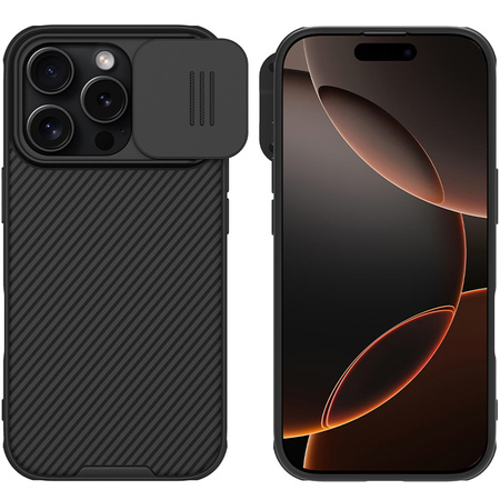 Nillkin CamShield Pro Case for iPhone 16 Pro (Black)