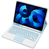 Bluetooth touchpad keyboard case for iPad Air 5 (Blue)