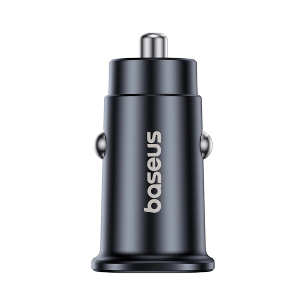 Ładowarka samochodowa do tabletu i telefonu Baseus GoTrip 2 x USB-C 30W, czarna