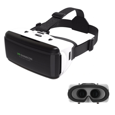 Okulary gogle wirtualna rzeczywistość 3D VR 360 Shinecon G06 pilot opaska - do smartfona