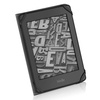 Etui Skórzane z uchwytem do Kindle 11 / 10 Paperwhite 1 / Kindle 2 / Kindle 3, czarne - ochronne z podstawką