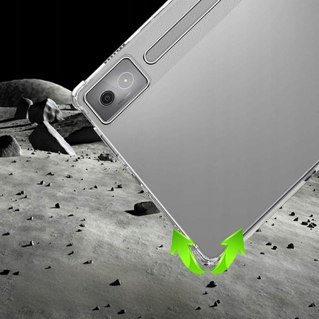 Puzdro Clear Tpu na Lenovo Idea Tab Pro / Pro MT 12.7 12 / Pro MT 2025, priehľadné - ochranné so stojanom