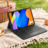 Etui z klawiaturą do Lenovo Idea Tab 11 2025, czarne - ochronne z podstawką
