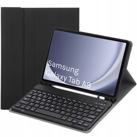 Bluetooth keyboard case for Samsung Galaxy Tab A9 8.7 CFX110 (Black)