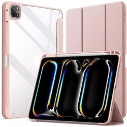 Hard Crystal Case for iPad Pro 11th Gen. 5 2024 (Pink)