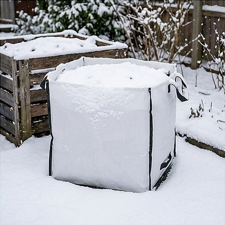 Worek kosz ogrodowy z uchwytami mocny na odpady liście trawę gałęzie 75L