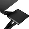 Folding stand with cooling fan for tablet laptop up to 17" F2 (Black)