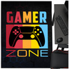 Koberec herný 3D Gamer Zone 120x170 cm - moderný 3D vzor do izby hráča