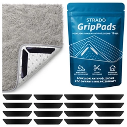 16x Podkładki antypoślizgowe StradoGrip samoprzylepne pod dywan wykładzinę 
