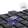 Etui z klawiaturą Bluetooth do Redmi Pad 2 11 2025, czarne
