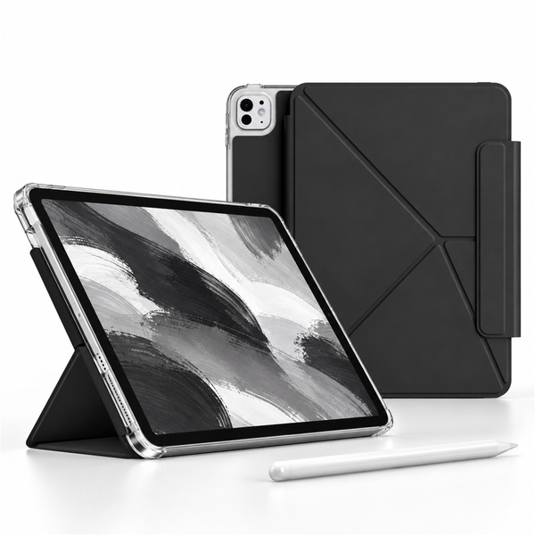 Etui Origami do Apple iPad Air 13 M4 M3 M2 2026/25/24 gen 8/7/6 - czarne