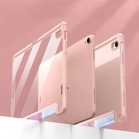 Etui GRAFICZNE do Apple iPad 10.9 2022 Gen 10 / 11 2025 A16 Gen 11 z klapką, różowe