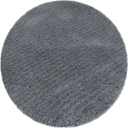 Alpaca Strado 90x90 round rug - AlpaGrey
