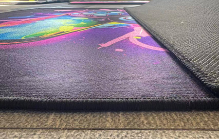 Dywan gamingowy 3D ColorPad 100x150 cm - nowoczesny wzór 3D do pokoju gracza