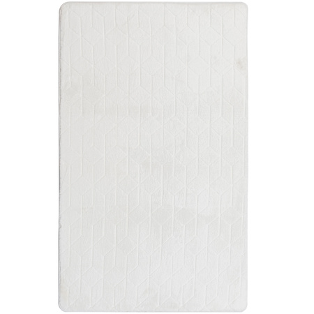 STRADO Rabbit 3D plush soft like rabbit anti-slip carpet 80x150 White