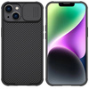 Puzdro Nillkin Camshield Pro na iPhone 14 Plus kryt fotoaparátu zadný kryt, čierne - ochranné so stojanom