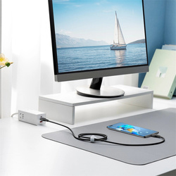 Kábel Baseus Pudding Series USB-C 100W 1,2m, čierny