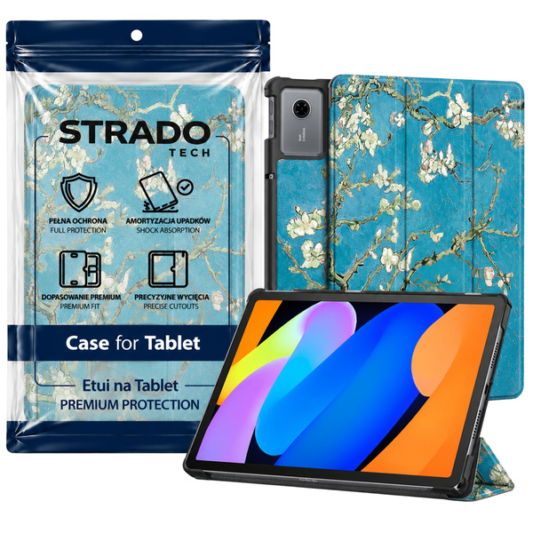 Puzdro grafické na Lenovo Idea Tab 11 s klapkou - ochranné so stojanom
