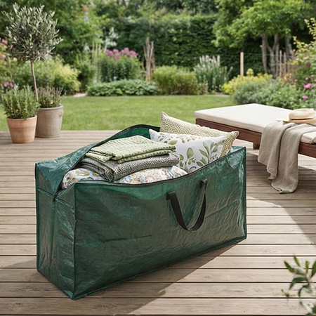 Pokrowiec ochronny na poduszki ogrodowe torba woodoodporna uchwyty plandeka