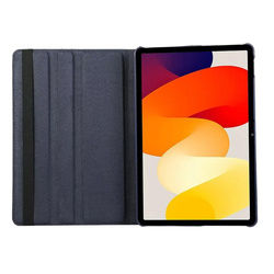 Etui Obrotowe 360 do Xiaomi Redmi Pad SE 2023 11, granatowe - ochronne z podstawką, dostęp do portów i przycisków
