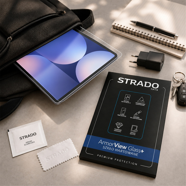 Tvrdené sklo na Galaxy Tab S10 Plus 12.4 X820 - ochrana displeja 9H, plné krytie, oleofóbne