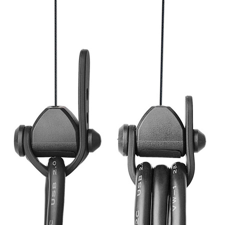 Set of 3 pieces of hook brackets for suspending VR goggle cables