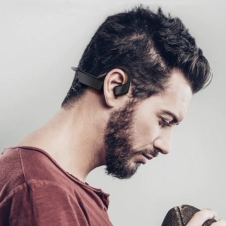 Słuchawki bezprzewodowe sportowe Bluetooth 5.0 K08 Bone Conduction