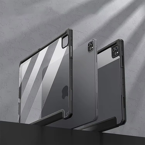 Hard Crystal Case for iPad Pro 11th Gen. 5 2024 (Black)