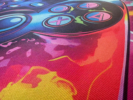 3D gaming carpet Strado ColorPad 100x150 cm modern with 3D effect for gamer's room