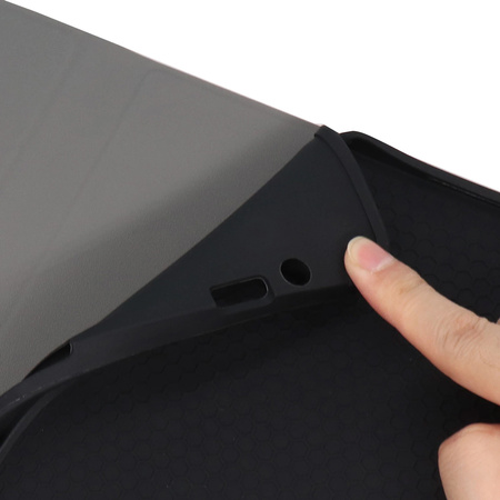 Etui z klawiaturą Bluetooth touchpad do Galaxy Tab S9 (Czarne)
