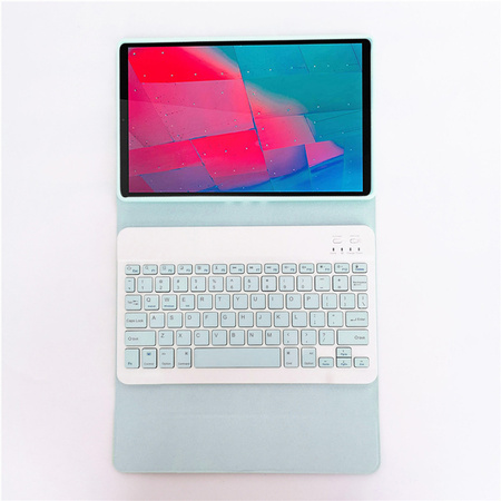 Puzdro na Lenovo Tab P12 TB-370, modré - ochranné so stojanom, prístup k portom a tlačidlám