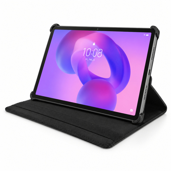 Etui obrotowe do Lenovo Idea Tab Plus 12.1 2025 TB361FU TB361ZU - czarne